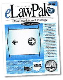 Ohio Dissolution of Marriage - <strong>Paper Book (420 Pages)</strong> Image